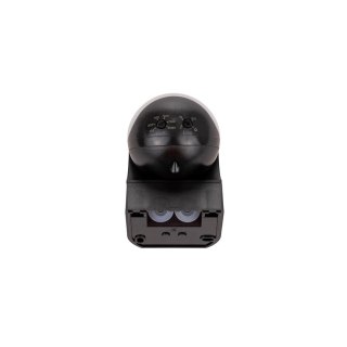 Czujnik ruchu ścienny 180st ruchoma główka czarny V-TAC VT-8028