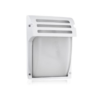 Kinkiet ogrodowy V-TAC szkło biały mat VT-754