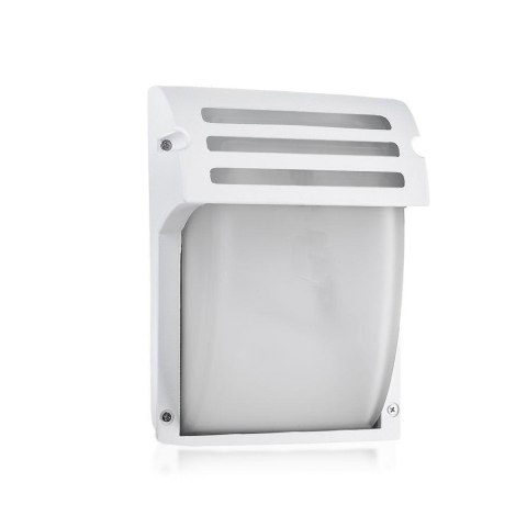 Kinkiet ogrodowy V-TAC szkło biały mat VT-754