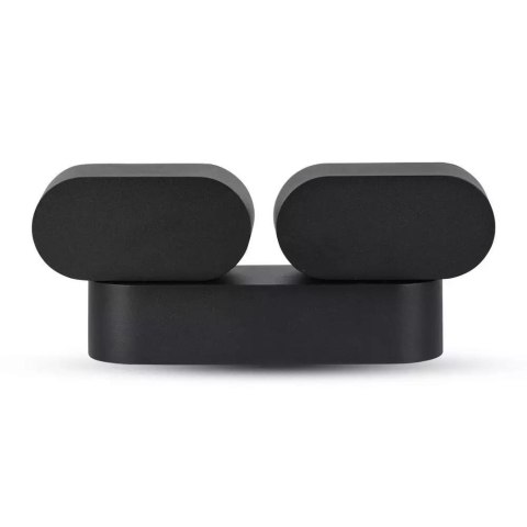 Kinkiet ścienny V-TAC 12W LED obrotowy 350st czarny VT-814 3000K 1100lm