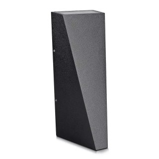 Kinkiet ścienny V-TAC 6W LED czarny IP65 VT-826 3000K 660lm