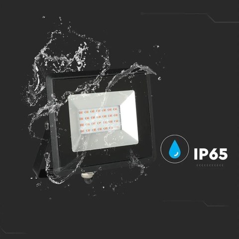 Naświetlacz LED V-TAC 20W SMD E-series czarny VT-4021 Kolor Czerwony