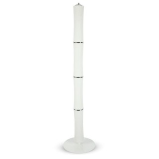 Oprawa LED V-TAC 80W LED podłogowa bamboo LED biała VT-7096 3000K 4300lm 3 lata gwarancji