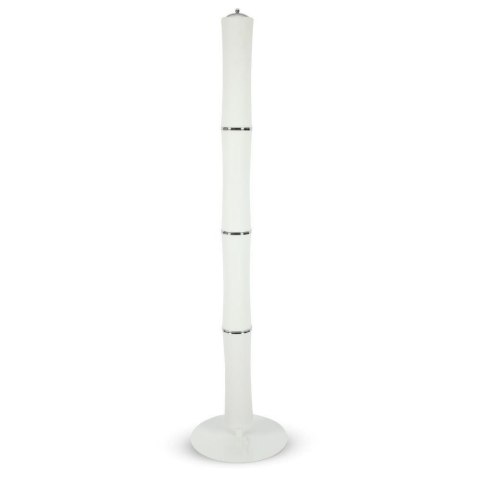 Oprawa LED V-TAC 80W LED podłogowa bamboo LED biała VT-7096 3000K 4300lm 3 lata gwarancji