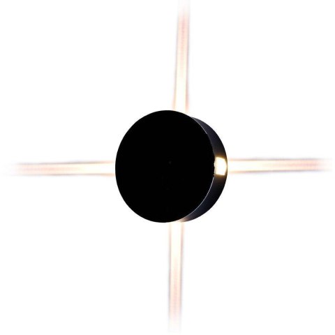 Oprawa ścienna V-TAC 4W LED IP65 czarna okrągła VT-706 4000K 440lm