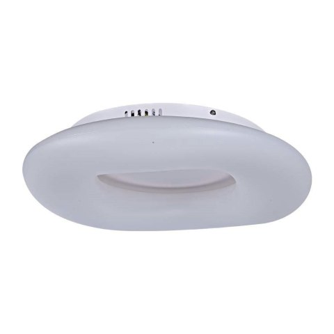 Oprawa sufitowa V-TAC 32W LED owal zmiana barwy f.460 ściemnianie biały VT-7462 2700K-6400K 3100lm 3 lata gwarancji