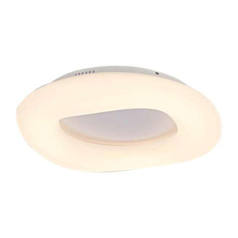 Oprawa sufitowa V-TAC 32W LED owal zmiana barwy f.460 ściemnianie biały VT-7462 2700K-6400K 3100lm 3 lata gwarancji
