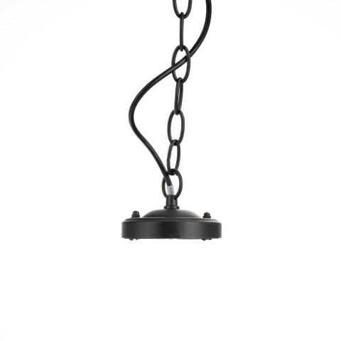 Oprawa zwieszana ogrodowa na łańcuchu V-TAC lamp czarny mat VT-752