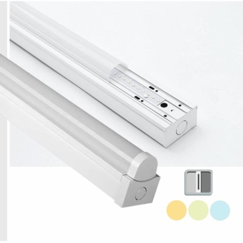 Belka linia świetlna V-TAC 40W LED SAMSUNG CHIP 120cm 3w1 120Lm/W VT-8-45 3W1 4800lm 5 lat gwarancji