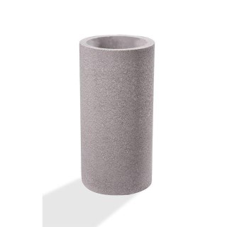 Kinkiet V-TAC beton 2xGU10 LED okrągły jasno szary IP20 VT-894