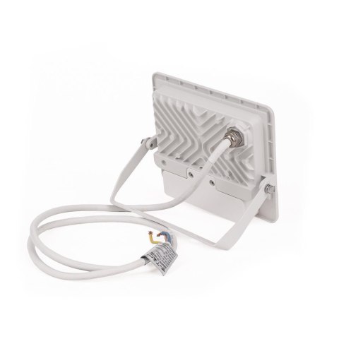 Naświetlacz LED V-TAC 30W SAMSUNG CHIP czujnik ruchu biały przewód 1M VT-138S-1 6400K 2340lm 5 lat gwarancji