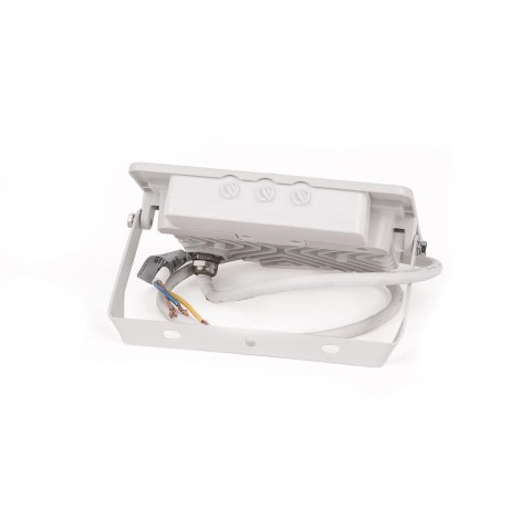 Naświetlacz LED V-TAC 30W SAMSUNG CHIP czujnik ruchu biały przewód 1M VT-138S-1 6400K 2340lm 5 lat gwarancji