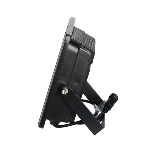 Naświetlacz LED solarny V-TAC 12W czarny IP65 pilot timer VT-25W 6000K 550lm