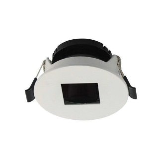 Oczko V-TAC GU10 okrągłe z kwadratem białe+czarne VT-883 3 lata gwarancji