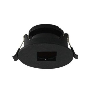 Oczko V-TAC GU10 okrągłe z kwadratem czarne VT-883-B 3 lata gwarancji