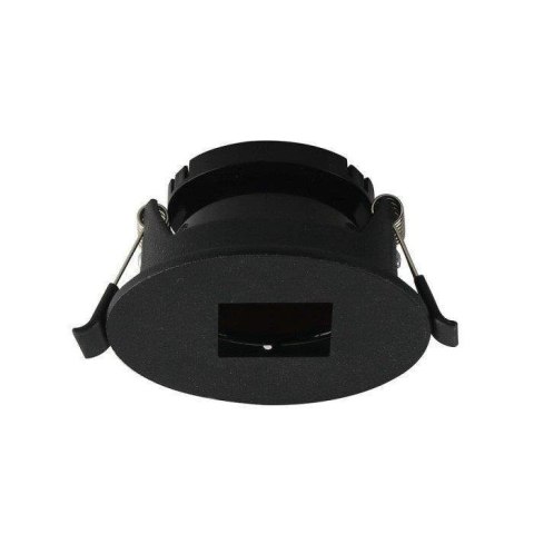 Oczko V-TAC GU10 okrągłe z kwadratem czarne VT-883-B 3 lata gwarancji