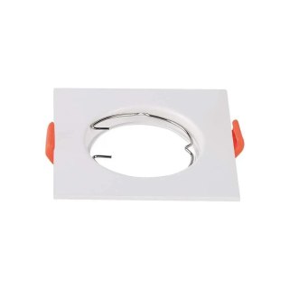 Oczko V-TAC GU10 wpuszczane kwadrat białe (opak. 2 szt) VT-930 3 lata gwarancji