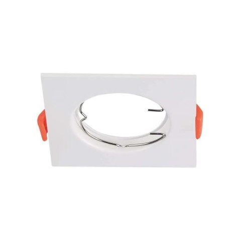 Oczko V-TAC GU10 wpuszczane kwadrat białe (opak. 2 szt) VT-930 3 lata gwarancji