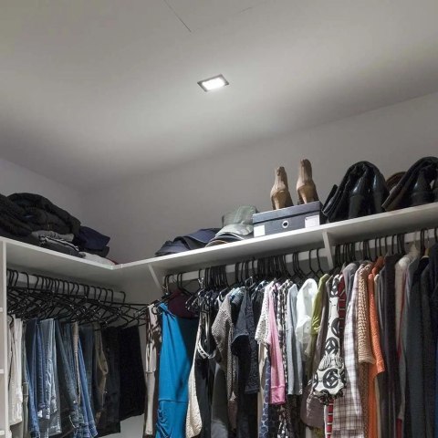 Oczko V-TAC GU10 wpuszczane kwadrat czarne/czarne VT-932-B 3 lata gwarancji