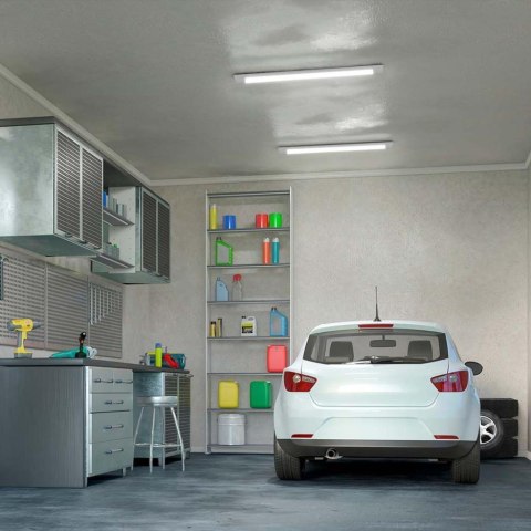 Oprawa V-TAC 10W LED belka liniowa natynkowa SAMSUNG CHIP 30cm 120Lm/W VT-8-10 4000K 1200lm 5 lat gwarancji