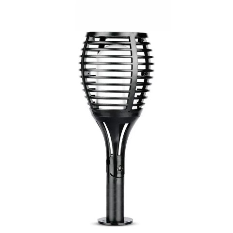 Oprawa ogrodowa V-TAC solarna 4 funkcje efekt płomienia VT-719 2200K 5lm