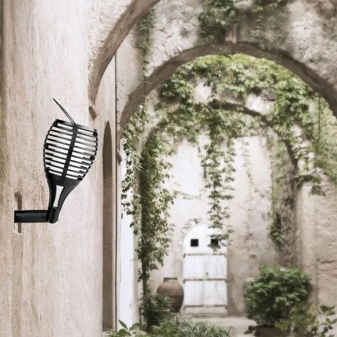 Oprawa ogrodowa V-TAC solarna 4 funkcje efekt płomienia VT-719 2200K 5lm