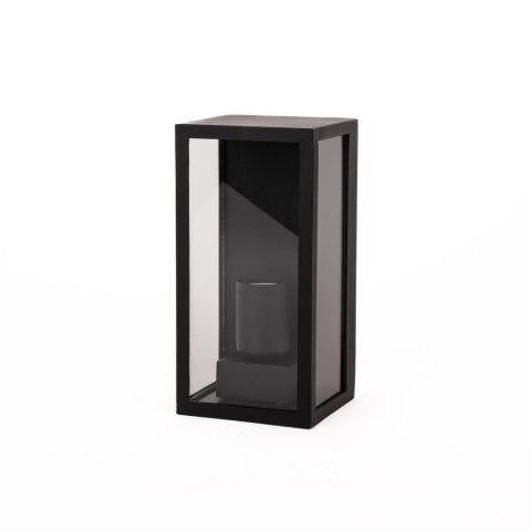 Oprawa ścienna elewacyjna loft V-TAC 1xE27 IP44 czarny MAT VT-837 3 lata gwarancji