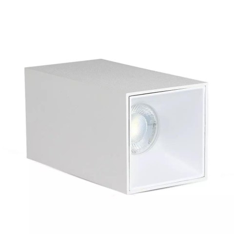 Oprawa sufitowa V-TAC GU10 kwadrat natynkowa biały 74x74x140mm VT-882-Q 3 lata gwarancji