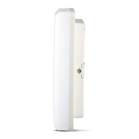 Oprawa sufitowa plafoniera kwadratowa V-TAC 15W LED SAMSUNG CHIP IP44 100Lm/W VT-8033SQ 6400K 1500lm 3 lata gwarancji