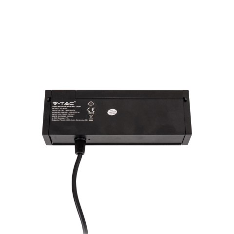 Oprawa szynoprzewód magnetyczny 24V V-TAC 15W LED czarna CRI90+UGR19 VT-4315 3000K 1000lm 3 lata gwarancji