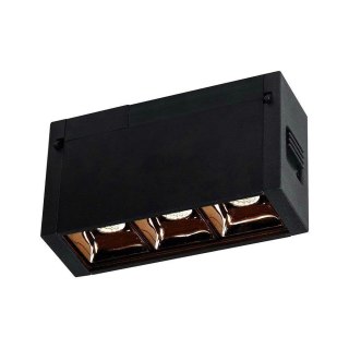 Oprawa szynoprzewód magnetyczny 24V V-TAC 3W LED czarna CRI90+UGR19 VT-4143 4000K 240lm 3 lata gwarancji