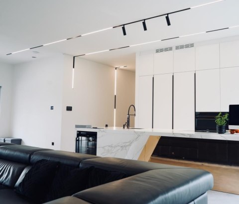 Szyna 100cm szynoprzewód magnetyczny 24V V-TAC czarna V-TAC