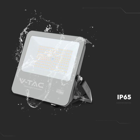 Naświetlacz LED V-TAC CREE CHIP 100W 135lm/W przewód 1m IP65 VT-44101 4000K 11480lm 6 lat gwarancji