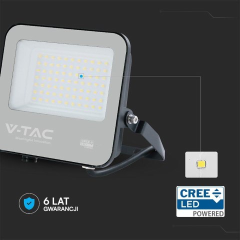 Naświetlacz LED V-TAC CREE CHIP 50W 135lm/W IP65 VT-4455 4000K 6750lm 6 lat gwarancji