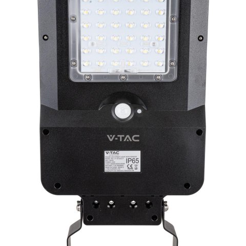 Naświetlacz oprawa uliczna solarna V-TAC 20W LED czarna IP65 150Lm/W VT-ST20CCT 3000K-4000K-6000K 3000lm 3 lata gwarancji