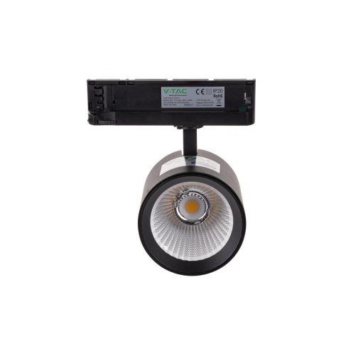 Oprawa szynoprzewód 3F V-TAC 36W LED CREE CHIP 36st czarna VT-11136 4000K 3302lm 6 lat gwarancji