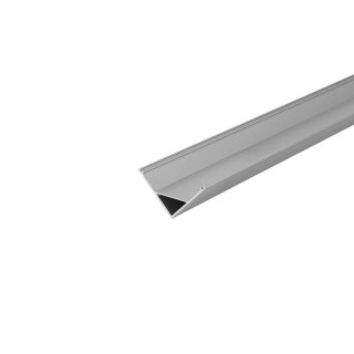 Profil do LED zestaw, ALU anodowany narożny V-TAC 2mb klosz mleczny 30x30mm VT-81135 5 lat gwarancji