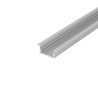 Profil do LED zestaw, ALU anodowany wpuszczany V-TAC 2mb klosz mleczny 13,2x7mm VT-81134 5 lat gwarancji