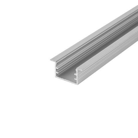 Profil do LED zestaw, ALU anodowany wpuszczany V-TAC 2mb klosz mleczny 15x10mm VT-81130 5 lat gwarancji