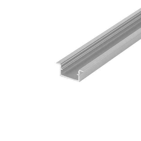 Profil do LED zestaw, ALU anodowany wpuszczany V-TAC 2mb klosz mleczny 17x10mm VT-71007 5 lat gwarancji