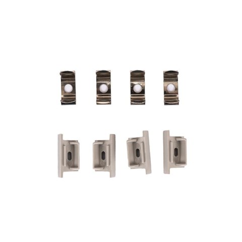 Profil do LED zestaw, ALU anodowany wpuszczany V-TAC 2mb klosz mleczny 17x10mm VT-71007 5 lat gwarancji