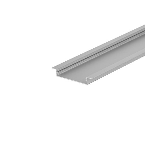 Profil do LED zestaw, ALU anodowany wpuszczany V-TAC 2mb klosz mleczny 49,8x9.8mm VT-71004 5 lat gwarancji