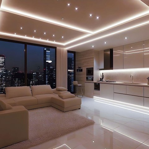 Taśma LED V-TAC CREE CHIP 24V CRI90 2xPCB 10mm 10mb 18W/m 238LED/m VT-2835 238 4000K 2430lm 6 lat gwarancji