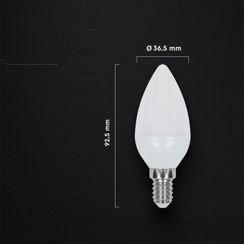 Żarówka LED V-TAC CREE CHIP 3,7W E14 świeca VT-1818 6500K 320lm 6 lat gwarancji