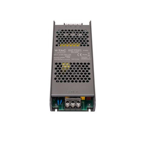 Zasilacz do LED modułowy montażowy SLIM V-TAC 360W 24V 15A IP20 filtr EMI VT-24361-S