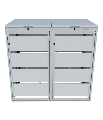 Zabudowa 120-2 Srebrny 9006