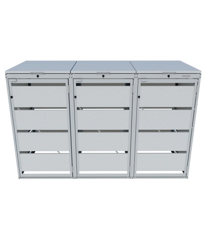 Zabudowa 120-3 Srebrny 9006