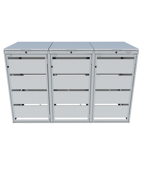 Zabudowa 120-3 Srebrny 9006