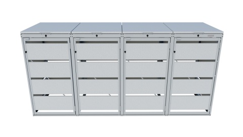 Zabudowa 120-4 Antracyt 7016