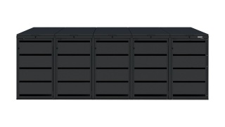 Zabudowa 120-5 Czarny 9005